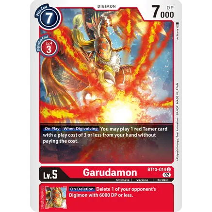 DCM [BT13-014 U] Garudamon