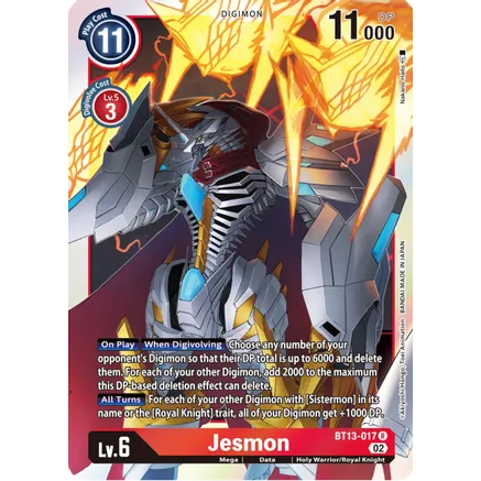 DCM [BT13-017 R] Jesmon