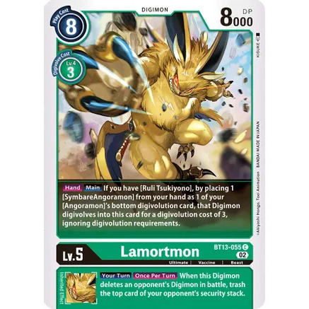 DCM [BT13-055 C] Lamortmon
