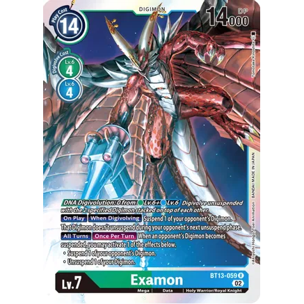 DCM [BT13-059 R] Examon