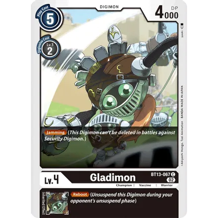 DCM [BT13-067 C] Gladimon