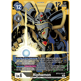 DCM [BT13-075 SR] Alphamon (Alternate Art)
