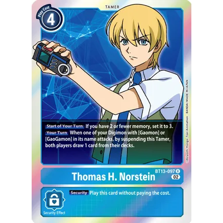 DCM [BT13-097 R] Thomas H. Norstein