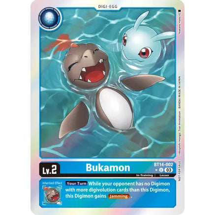 DCG [BT14-002 U] Bukamon (Blast Ace Box Promotion Pack)