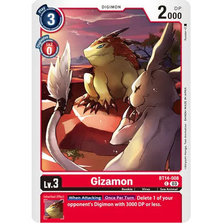 DCG [BT14-008 C] Gizamon