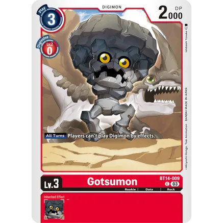 DCG [BT14-009 C] Gotsumon