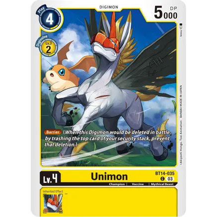DCG [BT14-035 C] Unimon