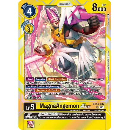 DCG [BT14-037 SR] MagnaAngemon Ace