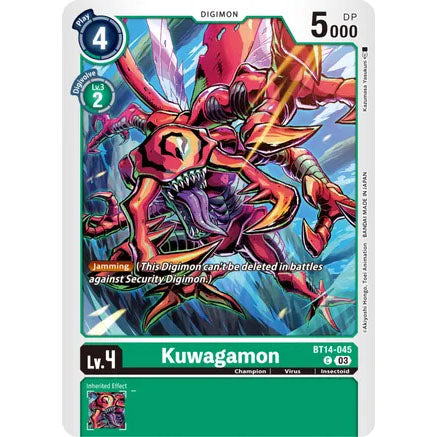 DCG [BT14-045 C] Kuwagamon