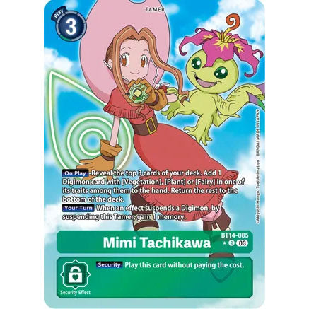 DCG [BT14-085 R] Mimi Tachikawa (Alternate Art)