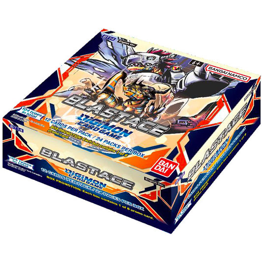 Digimon Card Game: BT14 Blast Ace Booster Box (24 Packs)