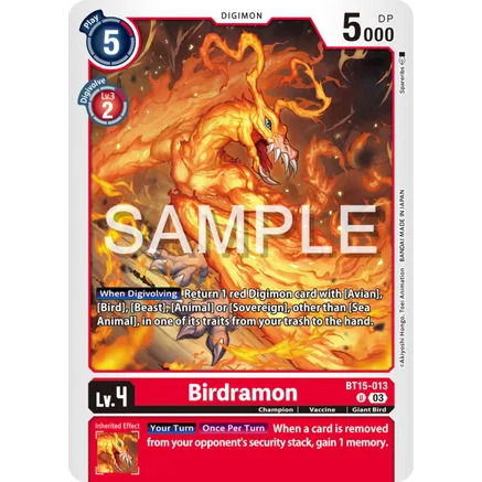 DCG [BT15-013 U] Birdramon