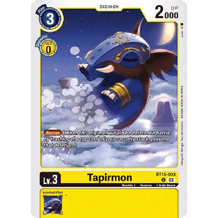 DCG [BT15-033 C] Tapirmon