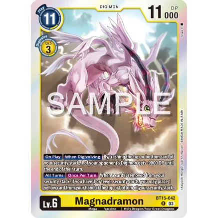 DCG [BT15-042 R] Magnadramon