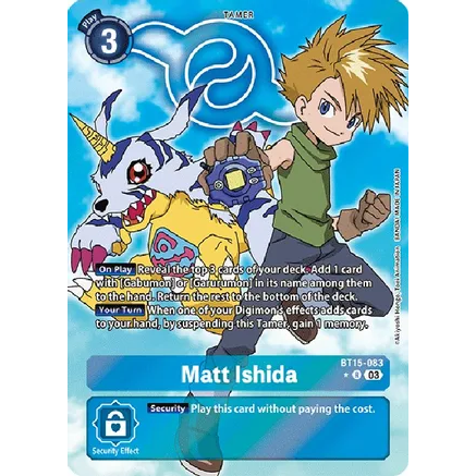 DCG [BT15-083 R] Matt Ishida (Alternate Art)