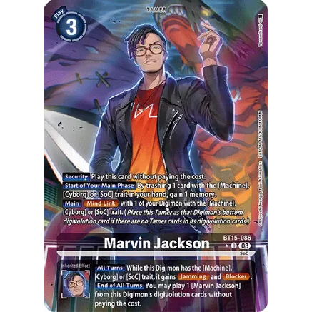 DCG [BT15-086 R] Marvin Jackson (Alternate Art)