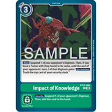 DCG [BT15-095 U] Impact of Knowledge