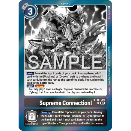 DCG [BT15-096 R] Supreme Connection!