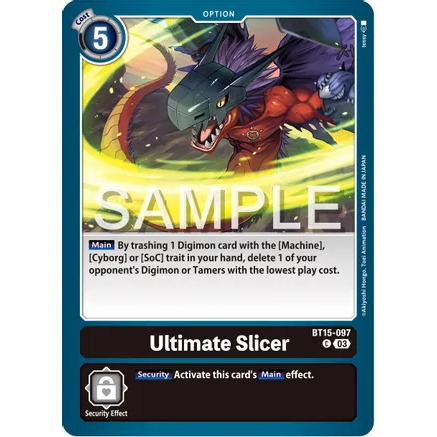 DCG [BT15-097 C] Ultimate Slicer