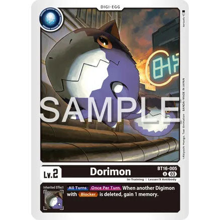 DCG [BT16-005 U] Dorimon