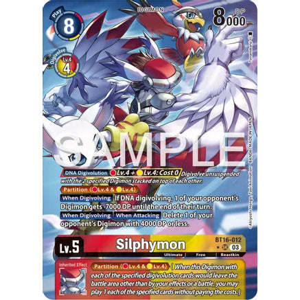 DCG [BT16-012 SR] Silphymon (Alternate Art)