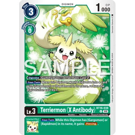 DCG [BT16-038 U] Terriermon (X Antibody)