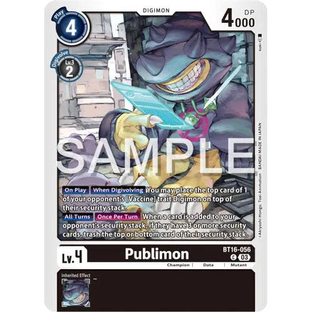 DCG [BT16-056 C] Publimon