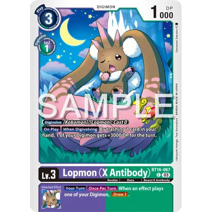 DCG [BT16-067 C] Lopmon (X Antibody)