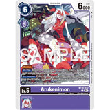 DCG [BT16-072 C] Arukenimon