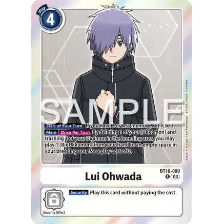 DCG [BT16-090 R] Lui Ohwada