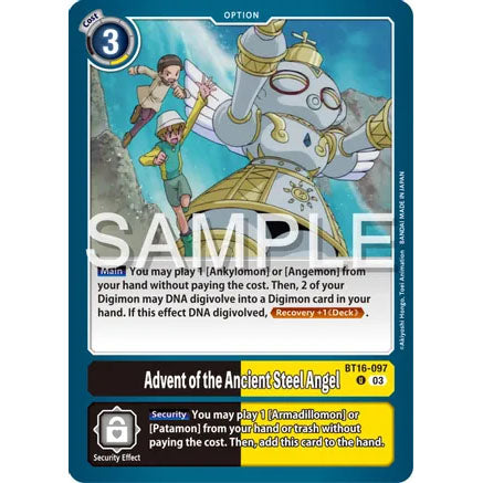 DCG [BT16-097 U] Advent of the Ancient Steel Angel