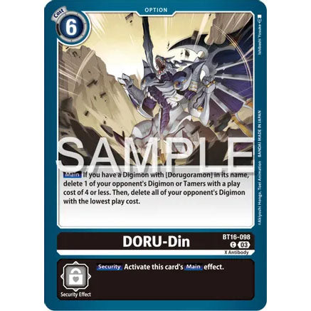 DCG [BT16-098 C] DORU-Din