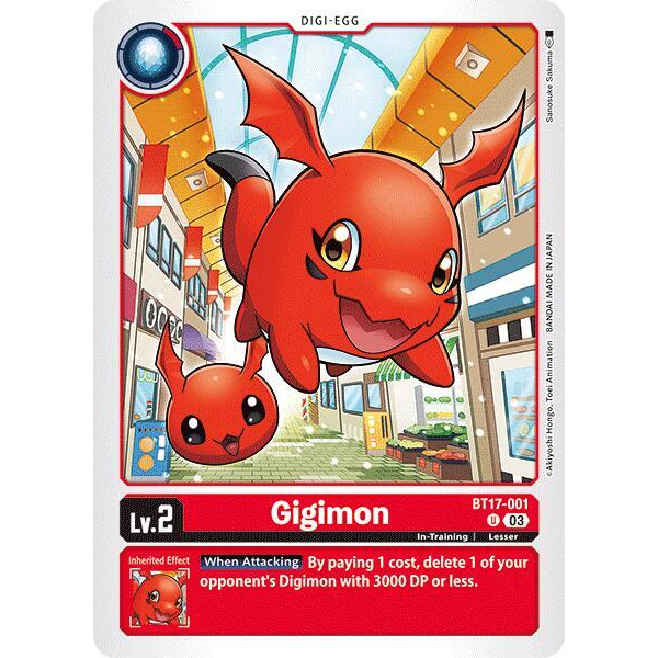 DCG [BT17-001 U] Gigimon