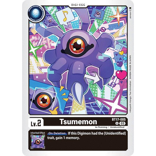 DCG [BT17-005 U] Tsumemon