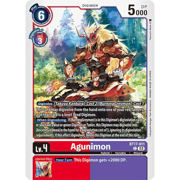 DCG [BT17-011 C] Agunimon