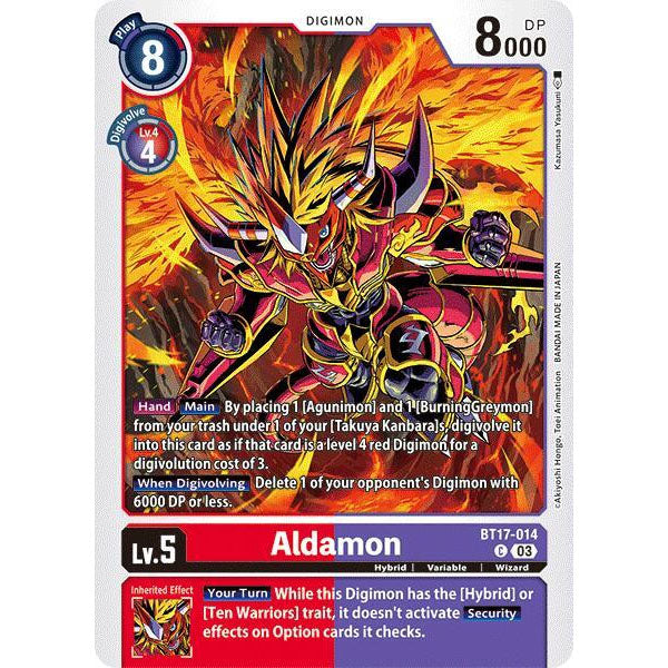 DCG [BT17-014 C] Aldamon