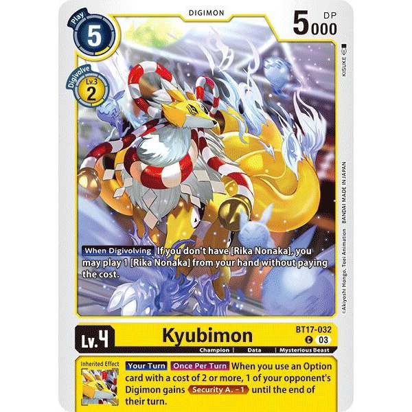 DCG [BT17-032 C] Kyubimon