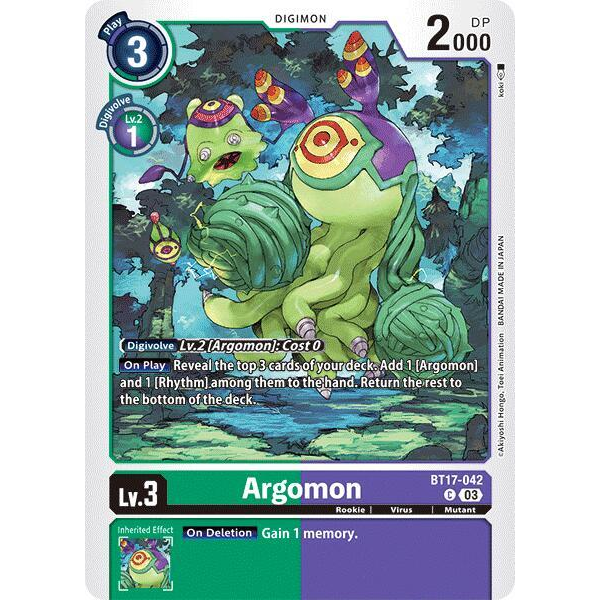 DCG [BT17-042 C] Argomon