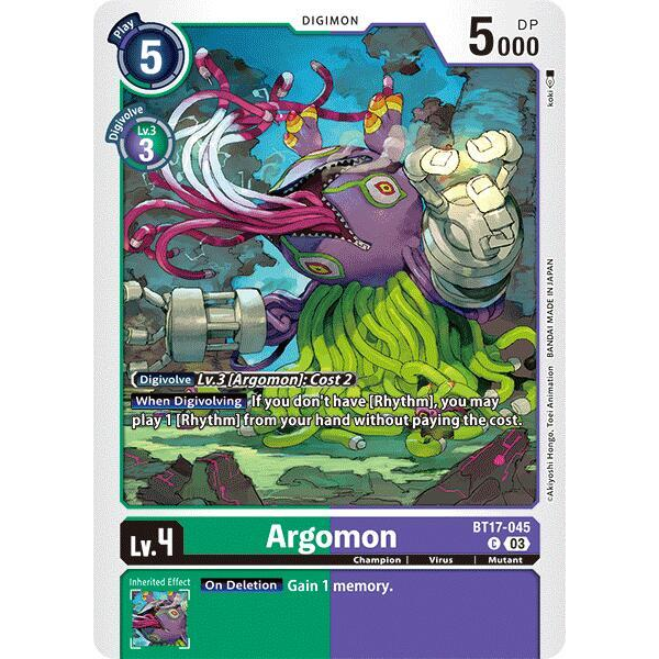 DCG [BT17-045 C] Argomon