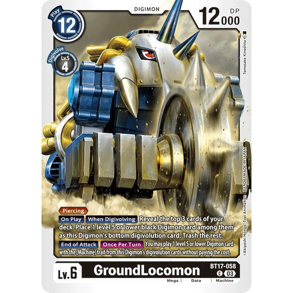 DCG [BT17-058 C] GroundLocomon
