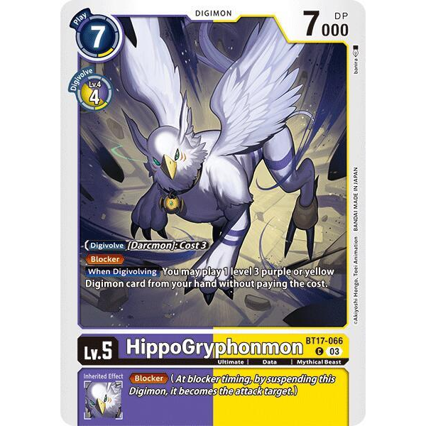 DCG [BT17-066 C] HippoGryphonmon