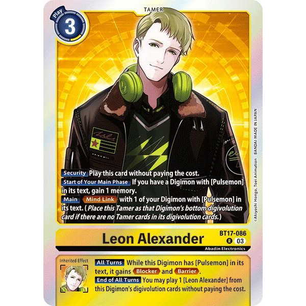 DCG [BT17-086 R] Leon Alexander