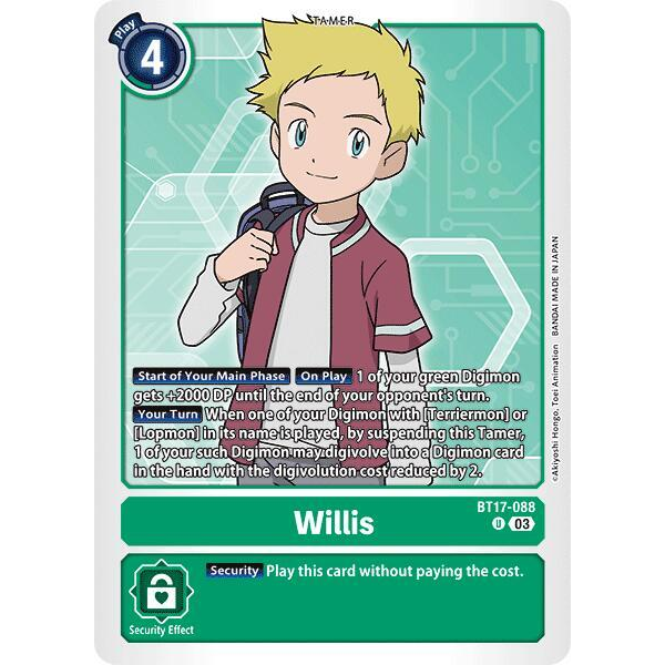 DCG [BT17-088 U] Willis