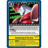 DCG [BT17-099 U] Awakening of the Sun
