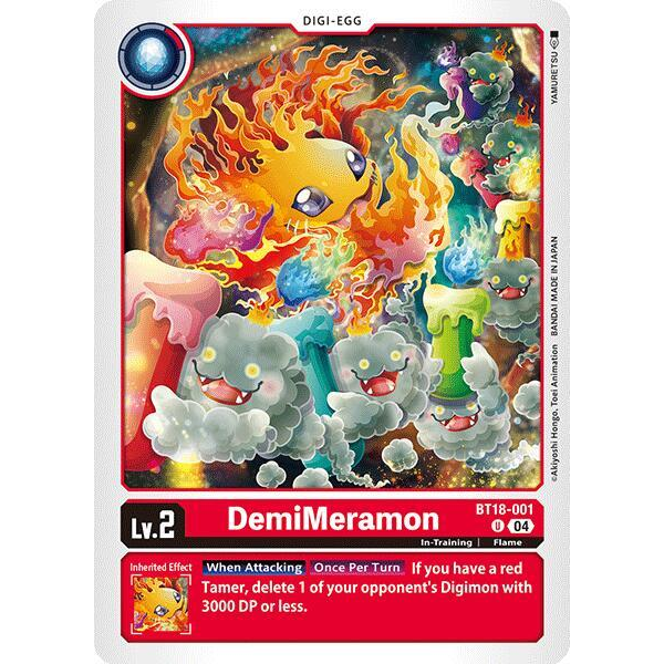 DCG [BT18-001 U] DemiMeramon