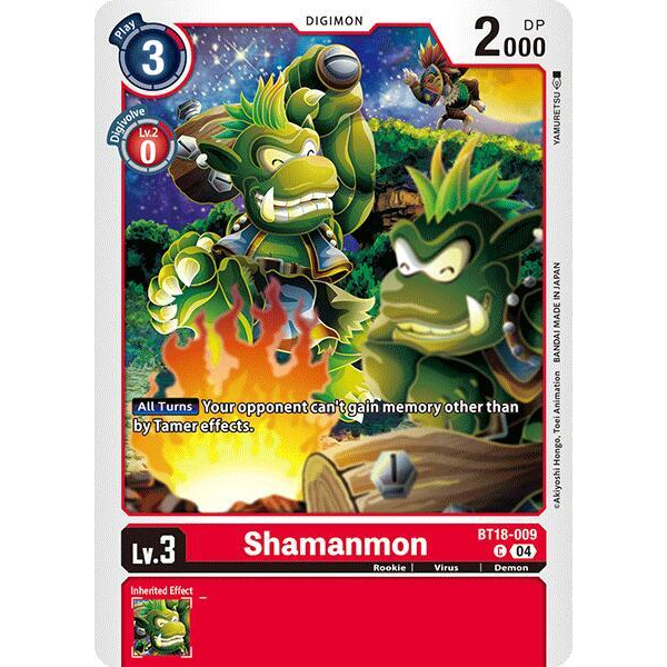 DCG [BT18-009 C] Shamanmon