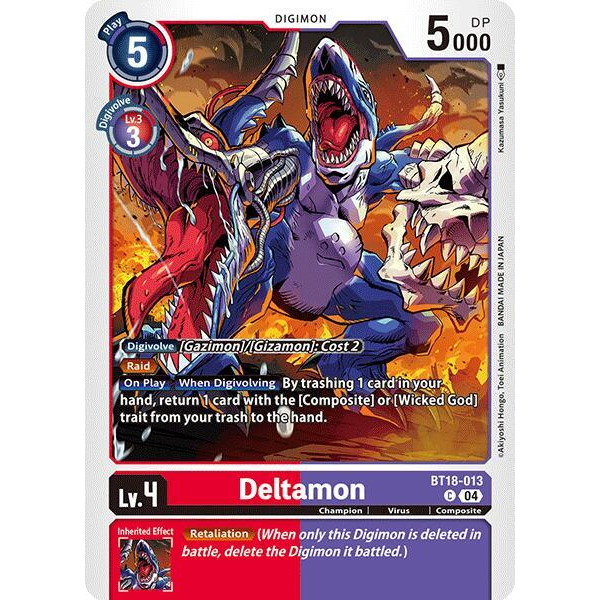 DCG [BT18-013 C] Deltamon