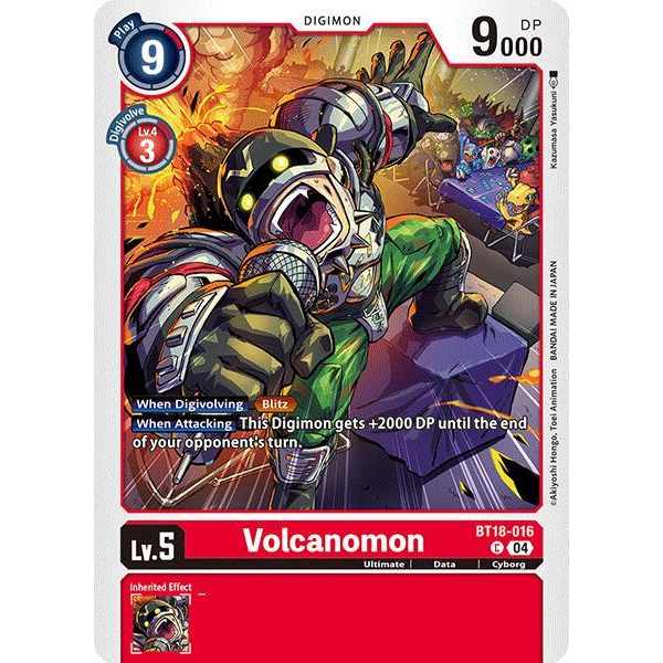 DCG [BT18-016 C] Volcanomon