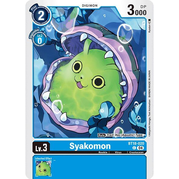 DCG [BT18-020 C] Syakomon