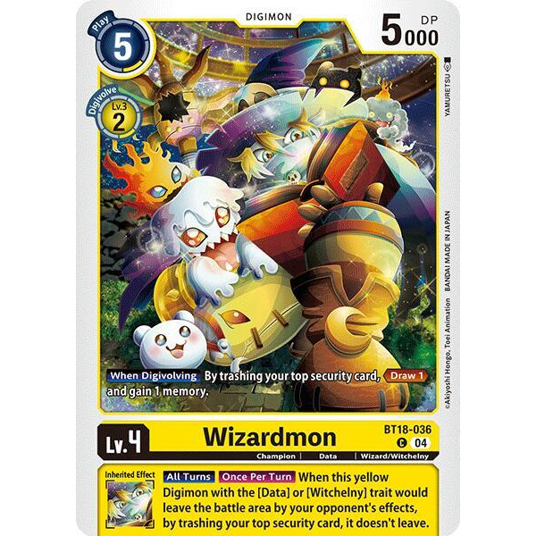 DCG [BT18-036 C] Wizardmon